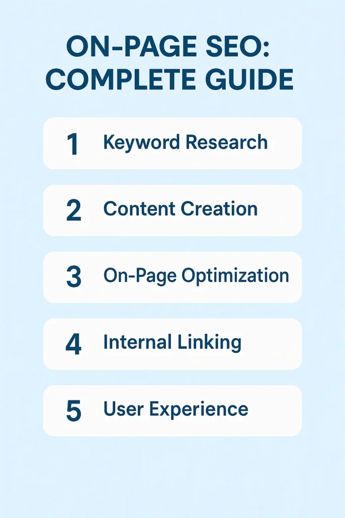 Onpage seo guide