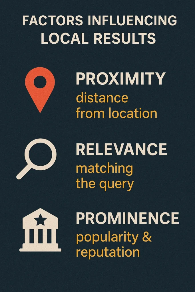 local seo factors